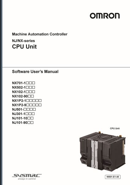 پرونده:NJ-NX-Series-CPU-Unit-Software-Manual-W501-E1-45-2-cover.jpg